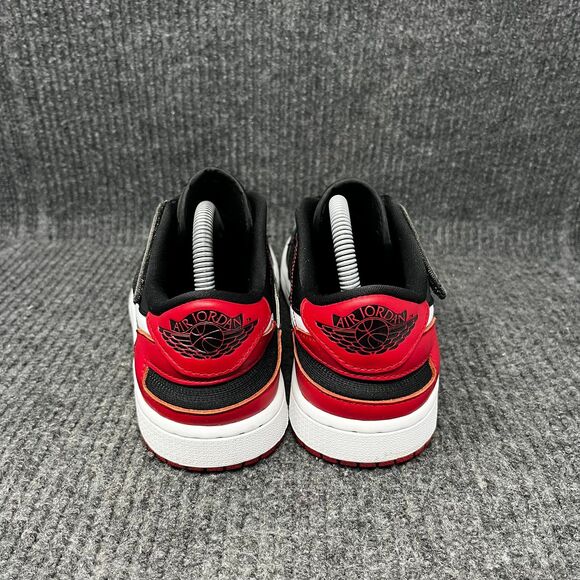 Nike Air Jordan 1 Low Flyease Bred Black Gym Red Mens 7 / Womens 8.5 DM1206-066 - Picture 4 of 8